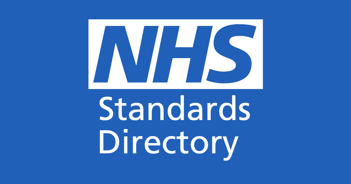 NHS Digital FHIR Medicines NHS Standards Directory